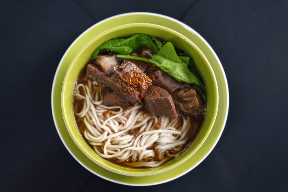 Sopa Niurou Mian — cocina taiwanesa de Bao Kitchen en Buenos Aires