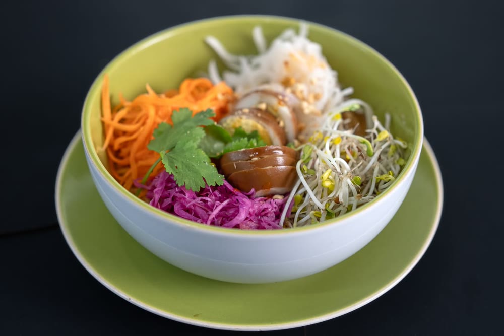 Opciones veganas y vegetarianas — cocina taiwanesa de Bao Kitchen en Buenos Aires
